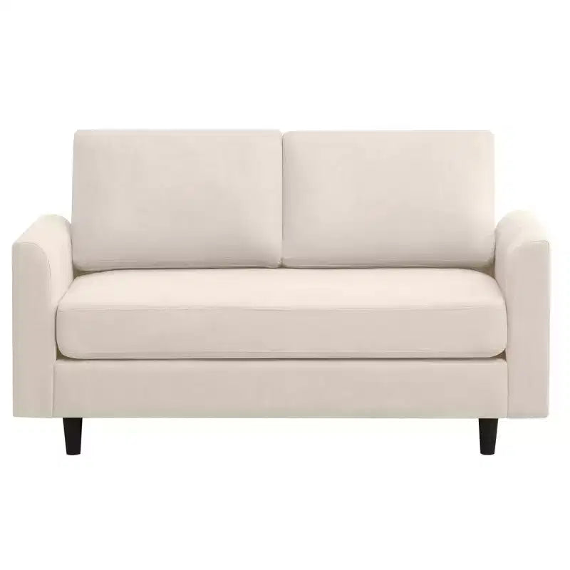 Causeuse Confort Douillet pour Salon, Petit Espace, Bureau, Appartement, Canapé en Tissu Doux et Respirant