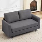 Causeuse Confort Douillet pour Salon, Petit Espace, Bureau, Appartement, Canapé en Tissu Doux et Respirant