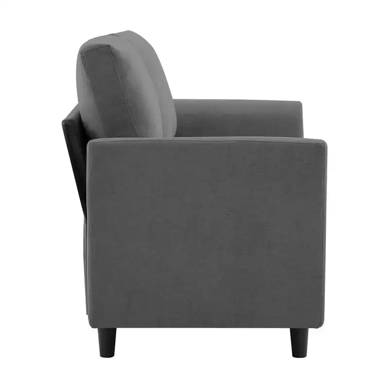 Causeuse Confort Douillet pour Salon, Petit Espace, Bureau, Appartement, Canapé en Tissu Doux et Respirant