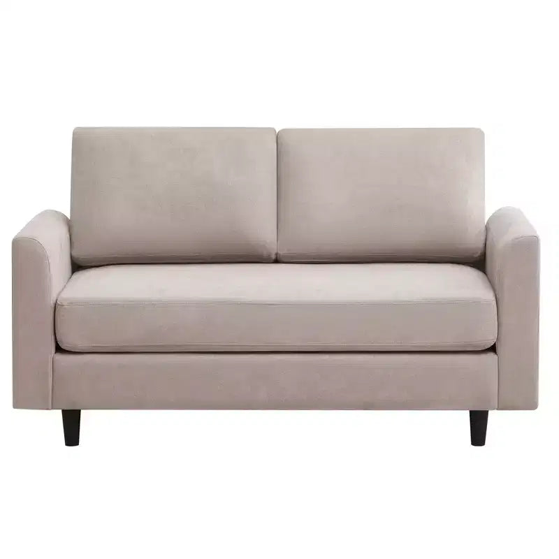 Causeuse Confort Douillet pour Salon, Petit Espace, Bureau, Appartement, Canapé en Tissu Doux et Respirant