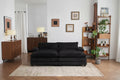 Karl Home |90'' W Off-white Corduroy Modular Cloud Couch Sleeper Sofa