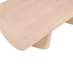 Table basse | Design Rondin 122 cm | Bois de manguier naturel fait à la main