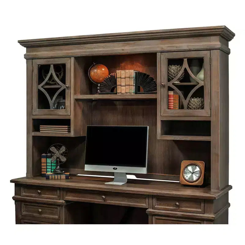 Carson Hutch Haut Marron
