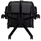 Chaise de Bureau Gaming X30 Ergonomique avec Dossier Inclinable et Repose-Pieds Coulissant en Similicuir Rouge