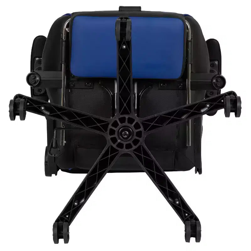 Chaise de Bureau Gaming X30 Ergonomique avec Dossier Inclinable et Repose-Pieds Coulissant en Similicuir Rouge