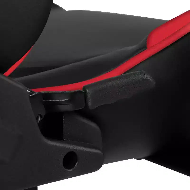 Chaise de Bureau Gaming X30 Ergonomique avec Dossier Inclinable et Repose-Pieds Coulissant en Similicuir Rouge