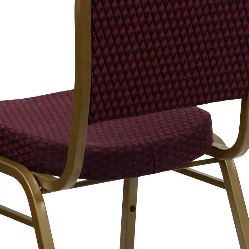 Chaise de banquet empilable à dossier bombé de la série HERCULES