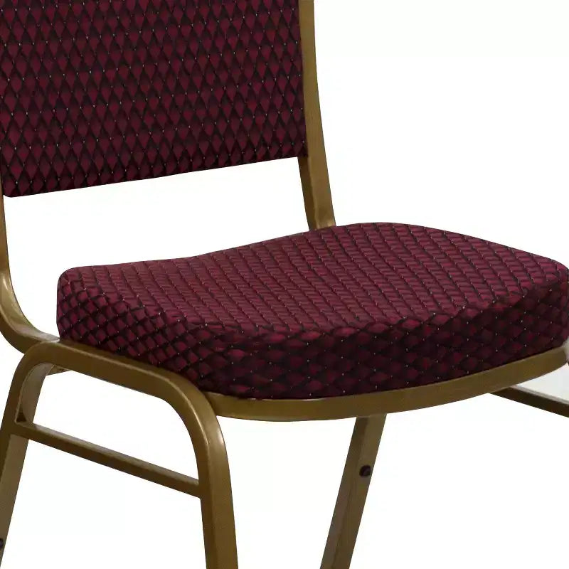 Chaise de banquet empilable à dossier bombé de la série HERCULES