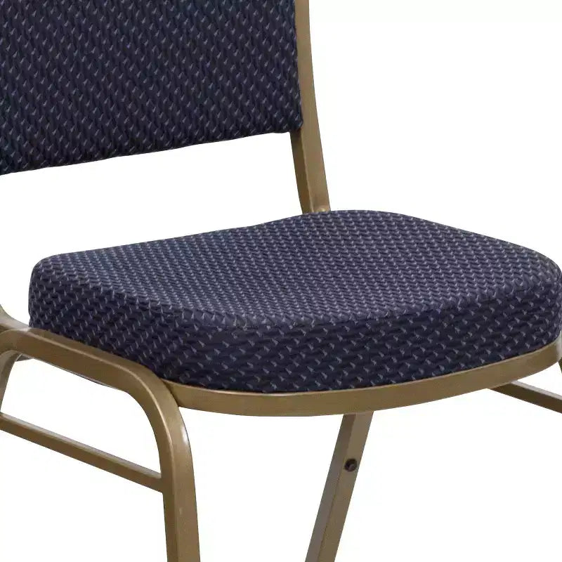 Chaise de banquet empilable à dossier bombé de la série HERCULES