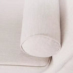 Chaise longue contemporaine Calvert avec accoudoirs volutes