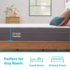 Matelas hybride en mousse à mémoire de forme gel de 30,5 cm